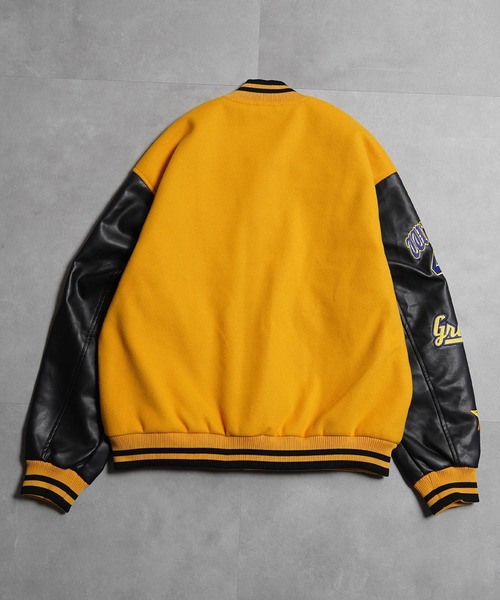 スタジャン アップリケ コラージュ / Applique Collage Stadium Jacket