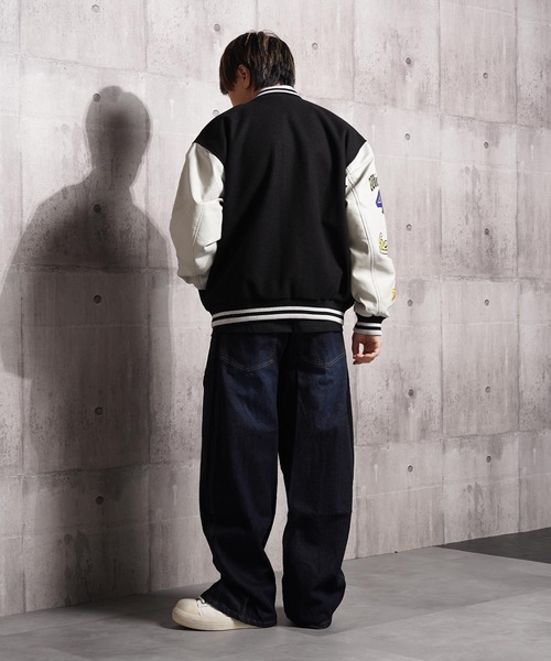 スタジャン アップリケ コラージュ / Applique Collage Stadium Jacket