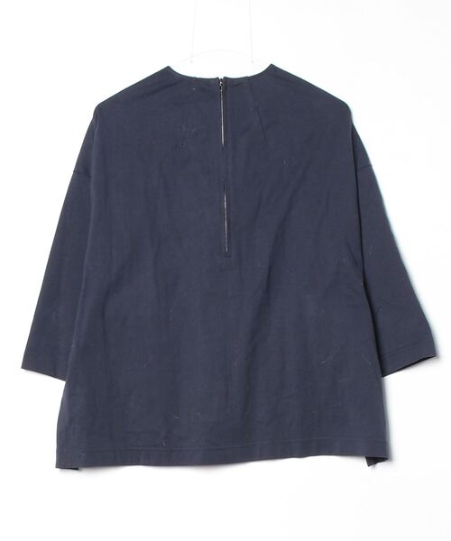 「BLAMINK」 7分袖カットソー 0 ネイビー レディース_画像2