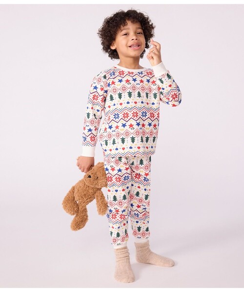 PETIT BATEAU（プチバトー） パジャマ パジャマ キッズ 子供