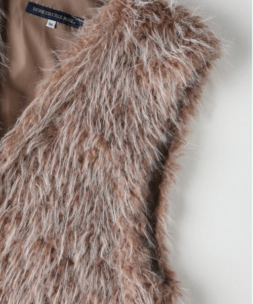 Right-on（ライトオン） ベスト ジレ 「HONEYSUCKLE ROSE」フェイク