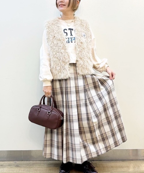 Right-on（ライトオン） ベスト ジレ 「HONEYSUCKLE ROSE」フェイク