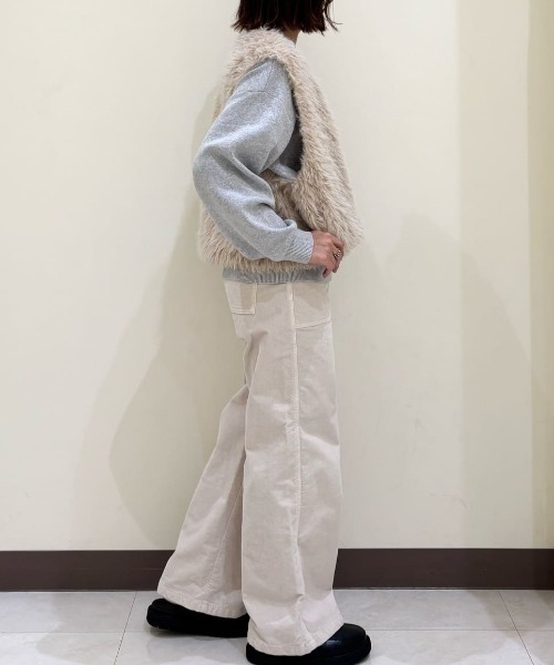 Right-on（ライトオン） ベスト ジレ 「HONEYSUCKLE ROSE」フェイク