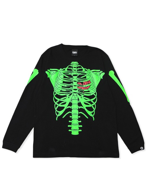 tシャツ EXAMPLE BONES HEART L/S TEE メンズ レディース | EXAMPLE | 14