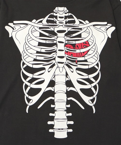 tシャツ EXAMPLE BONES HEART L/S TEE メンズ レディース | EXAMPLE | 22