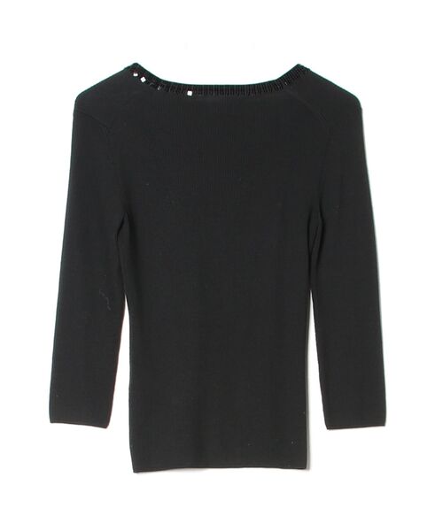 ANAYI（アナイ） ニットカーディガン 38 ブラック レディース