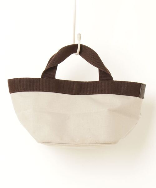 Hervé Chapelier ハンドバッグ ベージュ/ホワイト Herve Chapelier（エルベシャプリエ） ハンドバッグ - ベージュ