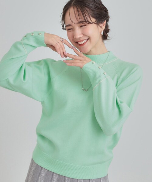 SHOO・LA・RUE（シューラルー） ニット セーター 「洗濯機可/吸湿発熱