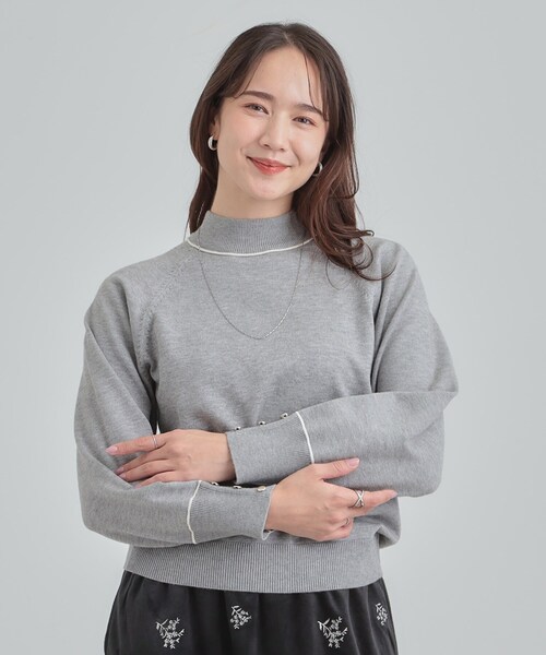 SHOO・LA・RUE（シューラルー） ニット セーター 「洗濯機可/吸湿発熱