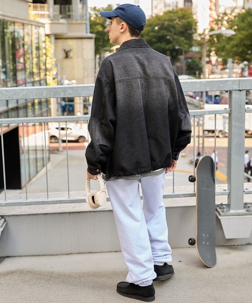 「MONO-MART」 「codderr」ブルゾン M ブルー メンズ_画像8