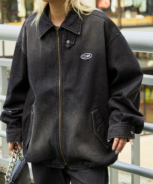 「MONO-MART」 「codderr」ブルゾン M ブルー メンズ_画像9