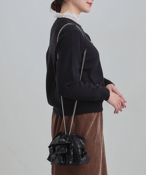 SHOO・LA・RUE（シューラルー） ショルダーバッグ バッグ スパンコール