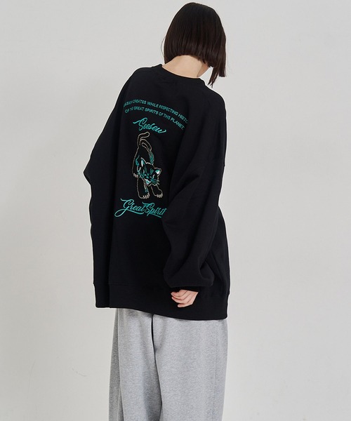 SeeSew トレーナー スウェット 「UNISEX」NEKOMATA CRUE SWEAT