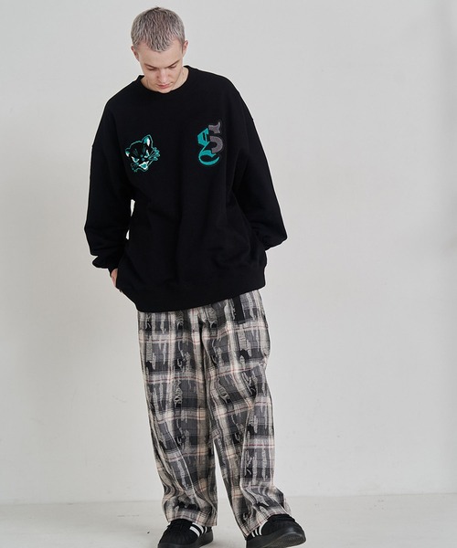 SeeSew トレーナー スウェット 「UNISEX」NEKOMATA CRUE SWEAT