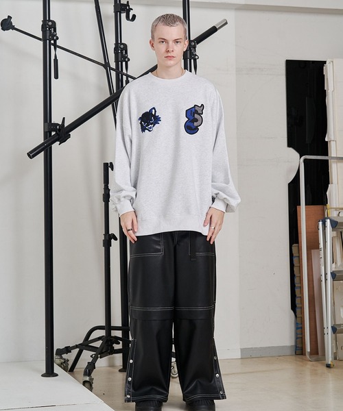 SeeSew トレーナー スウェット 「UNISEX」NEKOMATA CRUE SWEAT