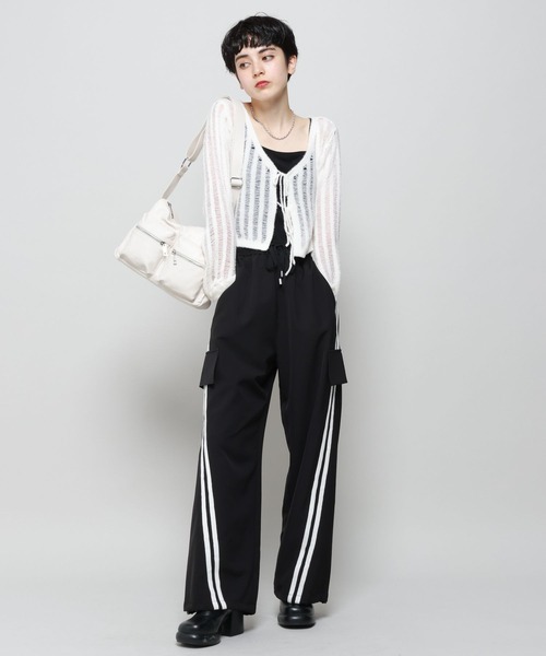 PAGEBOY（ページボーイ） ニットボレロ FREE オフホワイト レディース