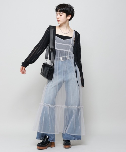 PAGEBOY（ページボーイ） ニットボレロ FREE オフホワイト レディース