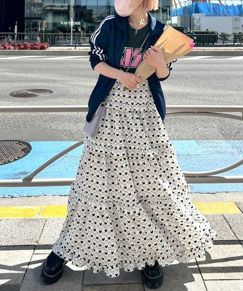 「w closet」 キャミソールワンピース FREE グリーン レディース_画像2