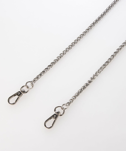 「perche」 ショルダーバッグ FREE シルバー レディース_画像6