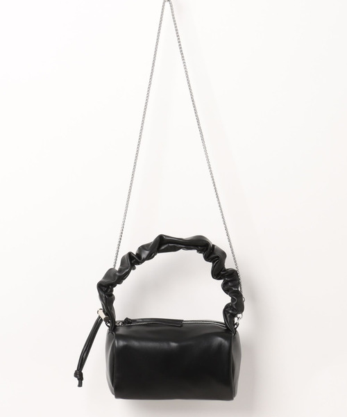 「perche」 ショルダーバッグ FREE シルバー レディース_画像7