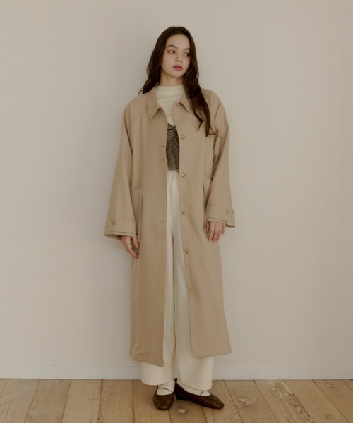 OLUN トレンチコート コート 3way long trench coat/3wayロング