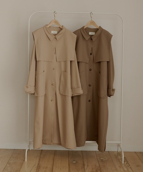 OLUN トレンチコート コート 3way long trench coat/3wayロング