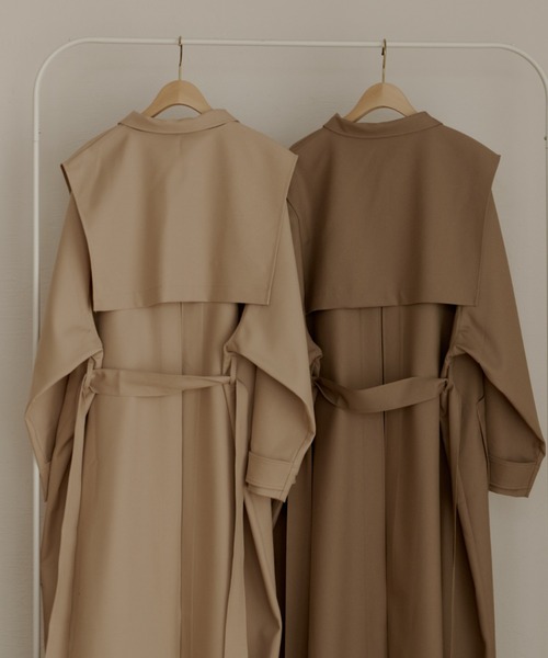 OLUN トレンチコート コート 3way long trench coat/3wayロング