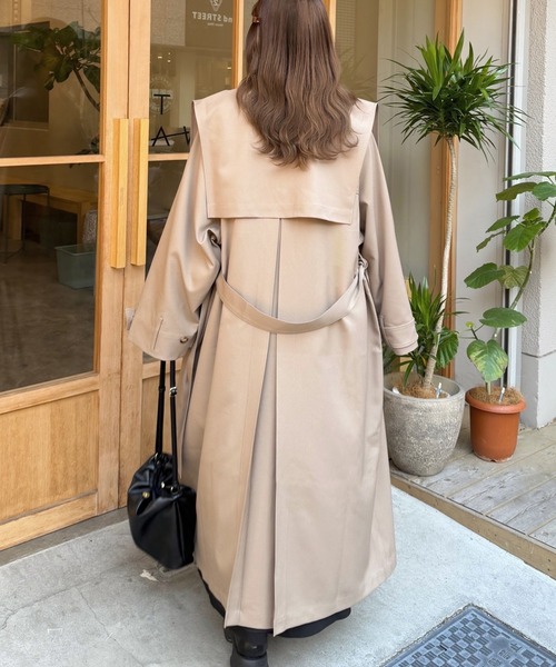 OLUN トレンチコート コート 3way long trench coat/3wayロング