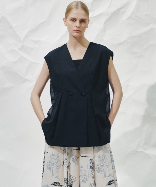 ADORE（アドーア） ブラウス シャツ スマートトロピカルブラウス