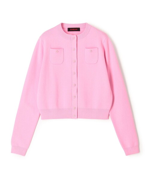 CABaN（キャバン） ニットカーディガン S ピンク系その他 レディース