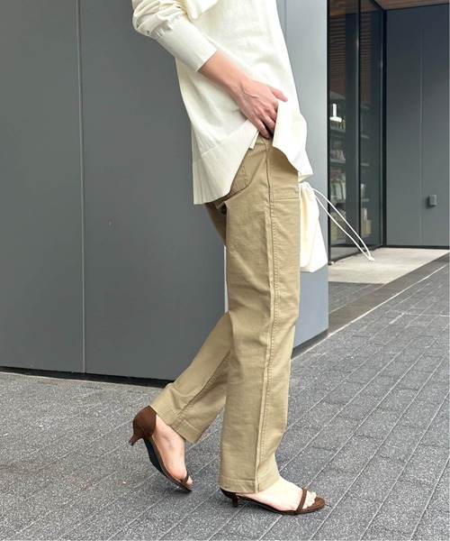 「JOURNAL STANDARD relume」 カーゴパンツ 38 カーキ レディース_画像6