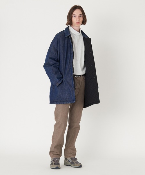 Levi's（リーバイス） ステンカラーコート M ブラック メンズ