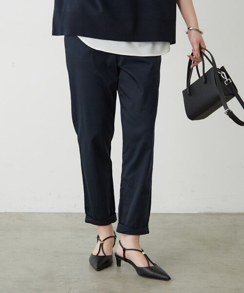 Loungedress（ラウンジドレス） パンツ 裾ねじりパンツ レディース