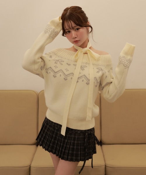M DOLLY スカート check Lirica mini skirt/チェックリリカミニ