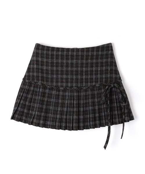 M DOLLY スカート check Lirica mini skirt/チェックリリカミニ