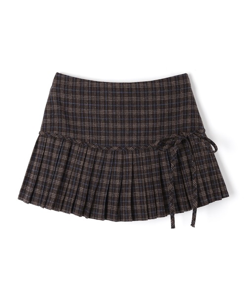 M DOLLY スカート check Lirica mini skirt/チェックリリカミニ