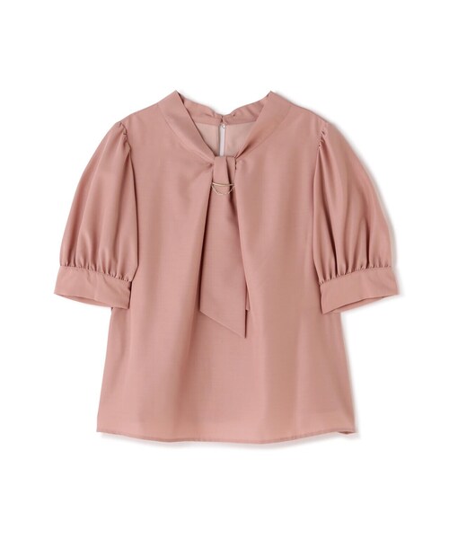 「PROPORTION BODY DRESSING」 半袖ブラウス MEDIUM ネイビー レディース_画像9