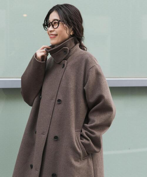 レディース☆かぐれ　ウールルーズガウンコート　アーバンリサーチ　Fサイズ人気秋冬 かぐれ（カグレ）の「ウールルーズガウンコート（その他アウター