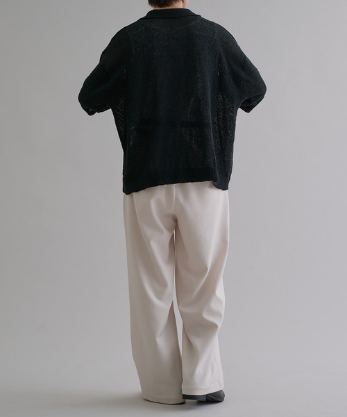 「epnok」 スラックス SMALL ネイビー メンズ_画像5