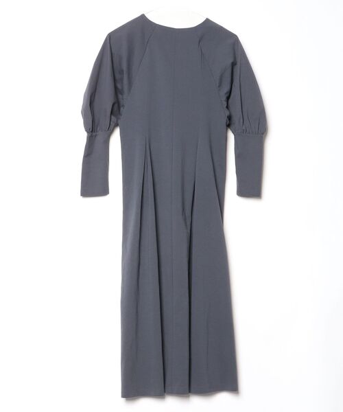 「COOMB」 長袖ワンピース 38 グレー レディース_画像2