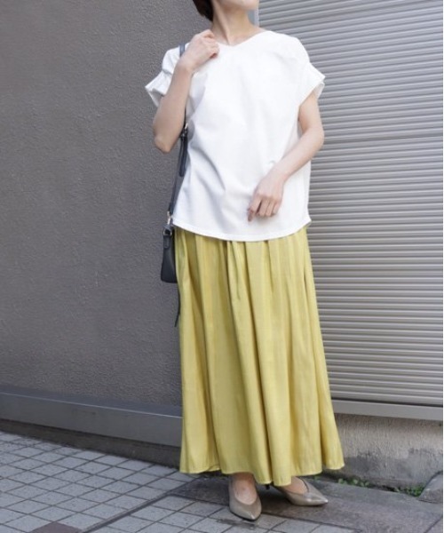 「PREFERIR」 半袖カットソー LARGE ブラック レディース_画像6