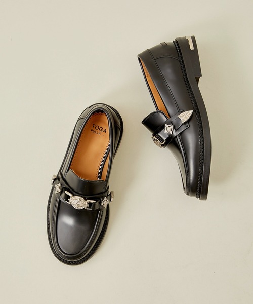 TOGA PULLA（トーガ プルラ） シューズ 38 ブラック レディース