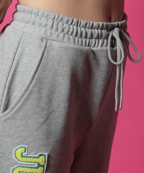 「JUST A NOON」 スウェットパンツ X-LARGE チャコールグレー レディース_画像5