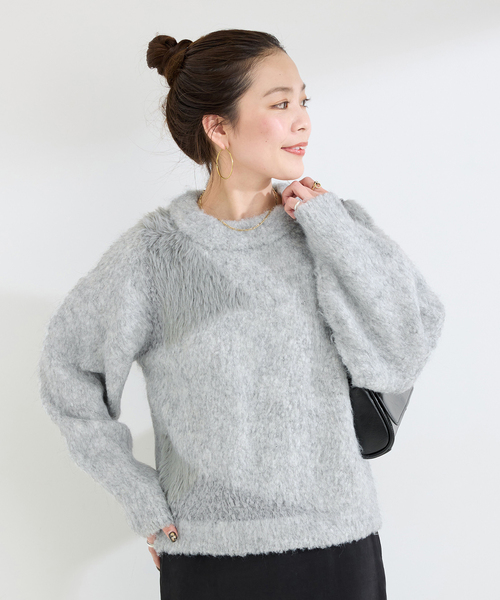 B.C STOCK（ベーセーストック） ニット セーター 手洗い可 / インター