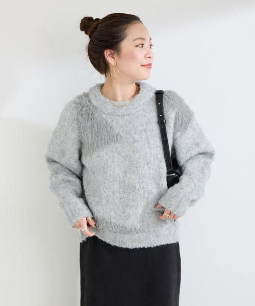 B.C STOCK（ベーセーストック） ニット セーター 手洗い可 / インター