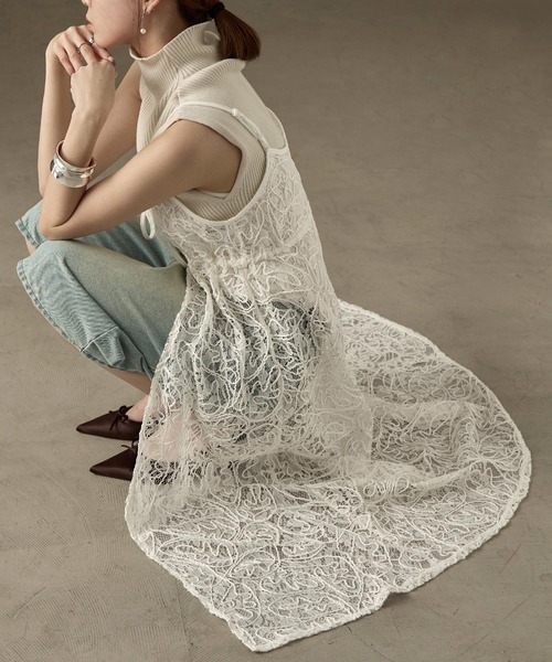 「Fashion Letter」 キャミソール M ブラック レディース_画像4
