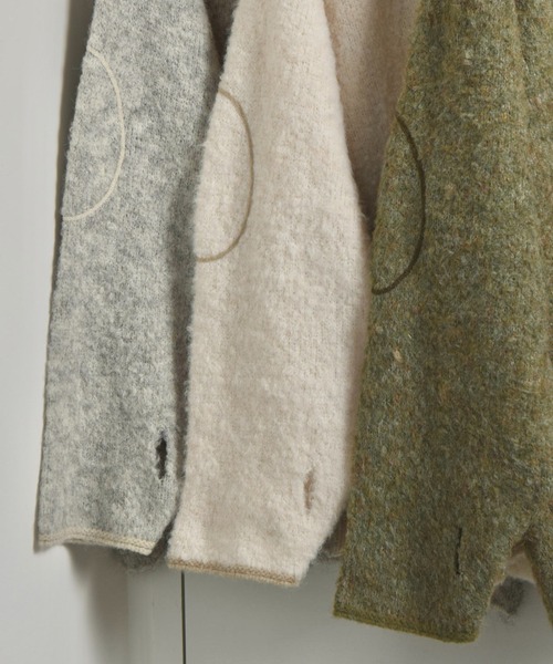 「lawgy」 カーディガン FREE グレー レディース_画像7