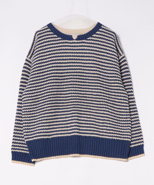 「SLOBE IENA」 長袖ニット FREE ブルー レディースの画像