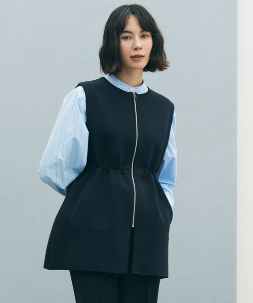 UNFILO（アンフィーロ） ベスト ジレ 「セレモニー」BEAUTY FORM KNIT