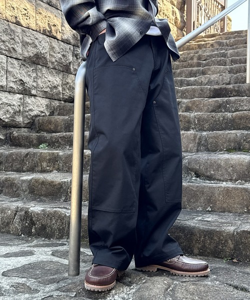希少サイズ double knee pants LEATHER DOUBLE KNEE PANTS|レザーダブルニーパンツレザーダブルニー